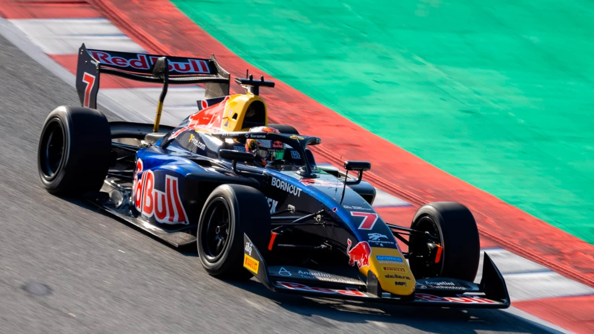 Colnaghi logró una gran performance en el trazado de Hungaroring y busca cerrar un gran fin de semana en F3 | Foto: DutchPhotoAgency