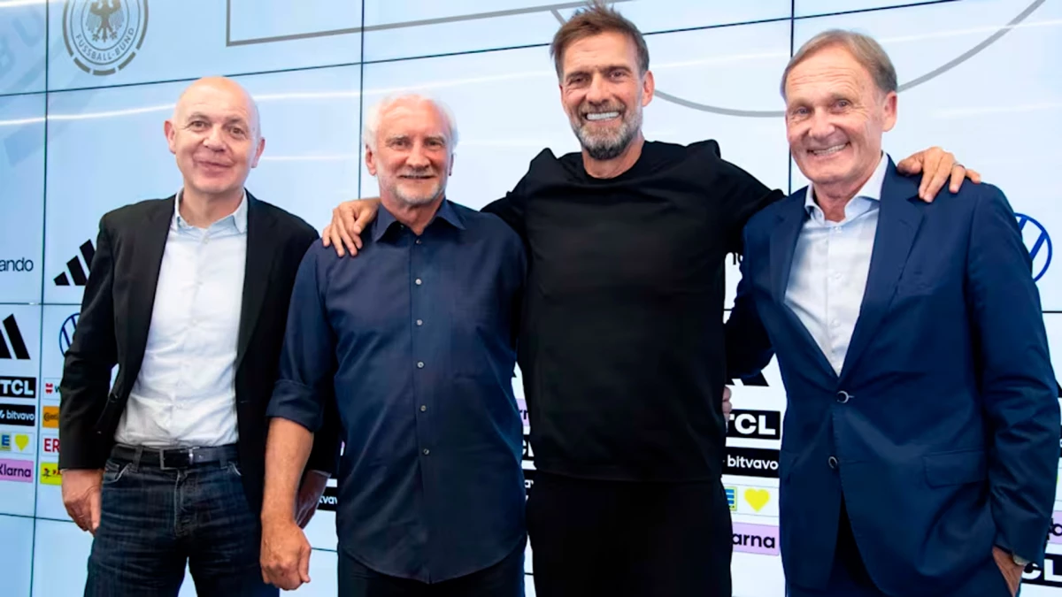 Klopp ya tiene una serie de objetivos y mira como faro la próxima Copa del Mundo | Foto: Thomas BöckerDFB