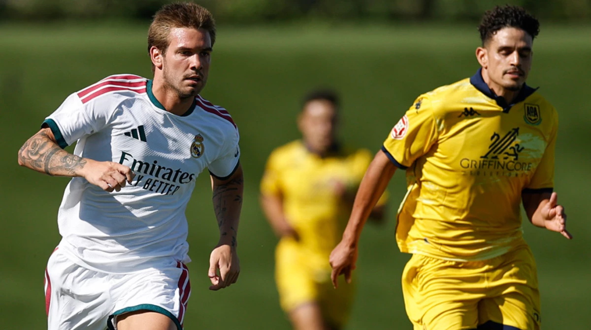 El argentino fue titular en el equipo merengue (Foto: X@realmadrid).