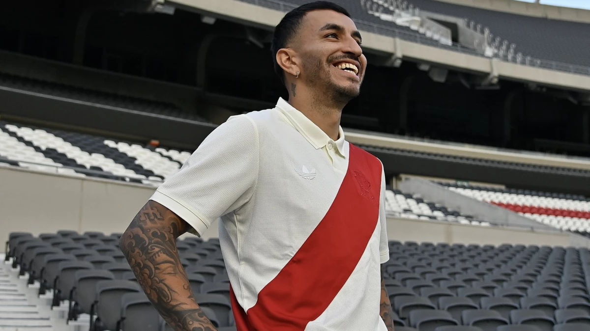 Foto: River. Angel Correa que el sábado jugó en el segundo tiempo, ahora tiene todas las fichas para jugar de arranque.