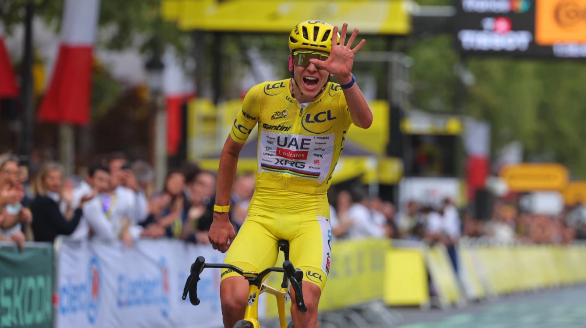 Pogacar ganó su quinta edición (Foto: X@LeTour).