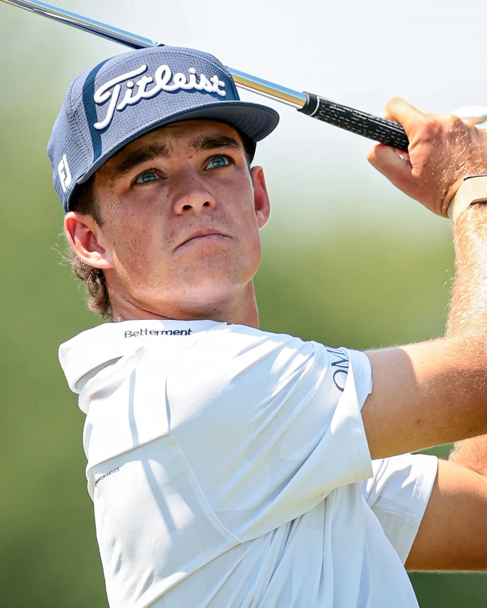 Foto:@PGATOUR. El joven Koivun, con apenas 21 años, logró su primer título en el PGA Tour
