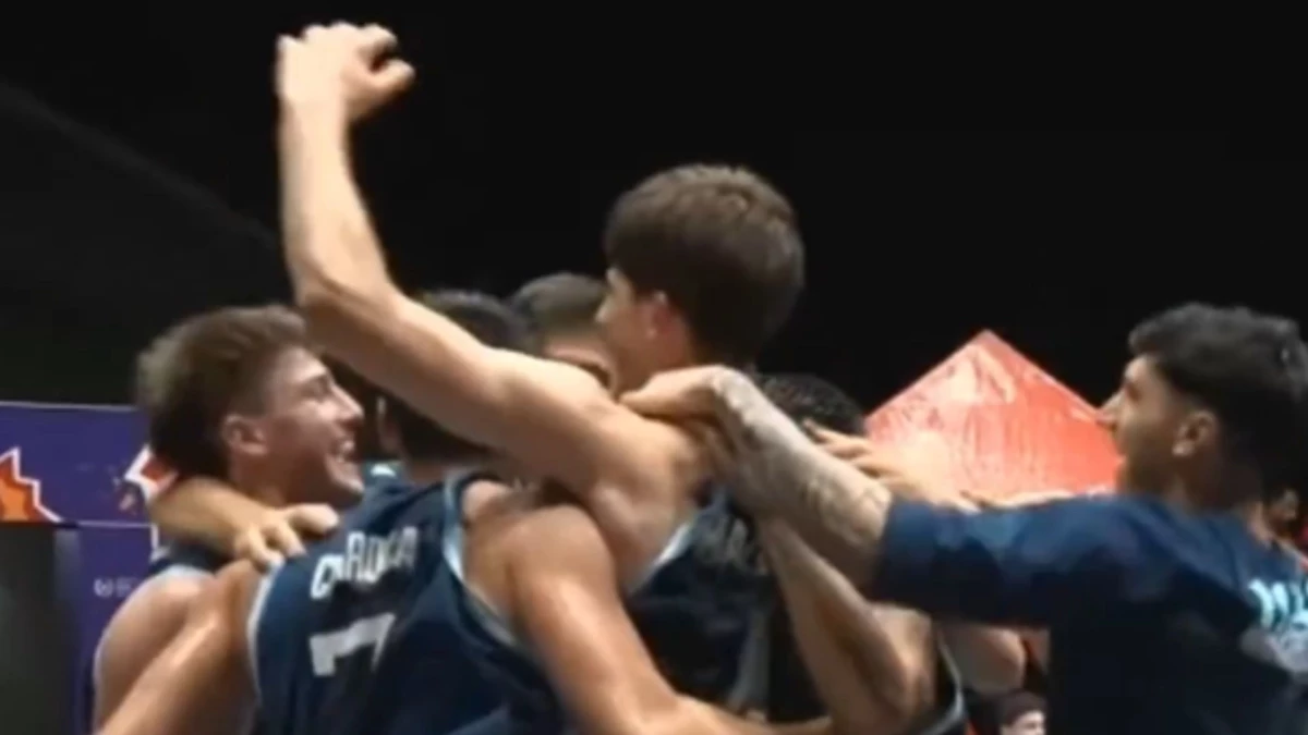 Foto:@cabboficial. El seleccionado masculino U23 de básquet ganó la Nations League 3x3 que se celebró en Paraguay