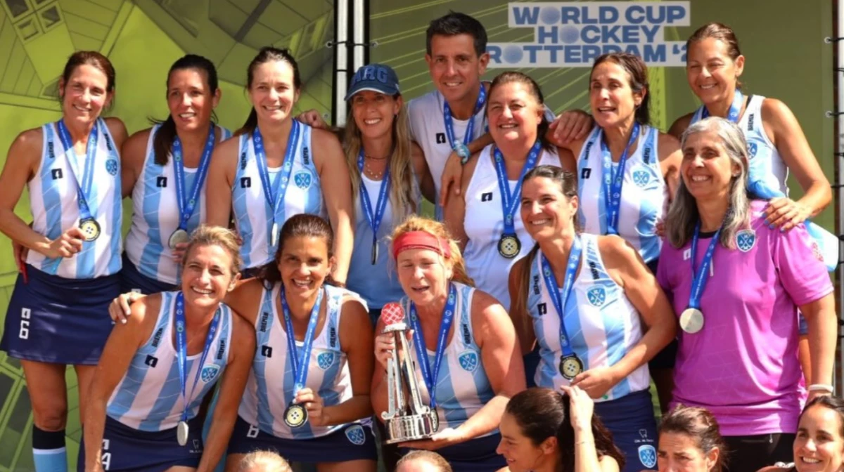 Argentina revalidó el título en Rottérdam (Foto: IG@pinkhatphotos).