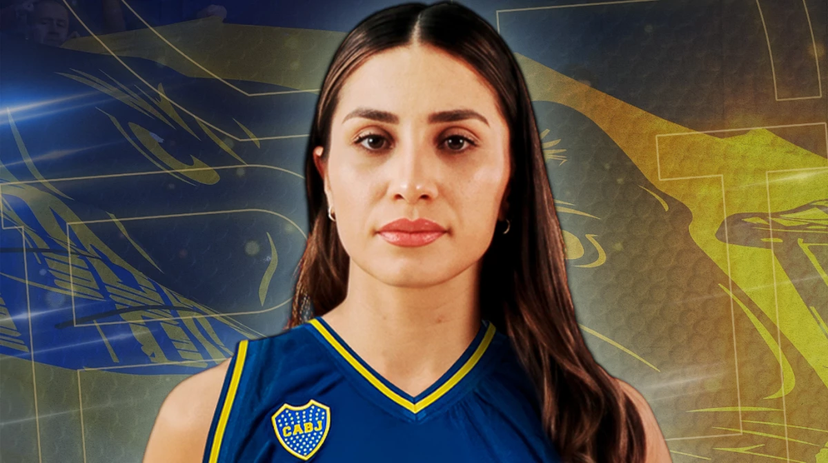 Delabarba con los colores de Boca, el sueño de toda su gran carrera deportiva | Foto: Prensa Boca