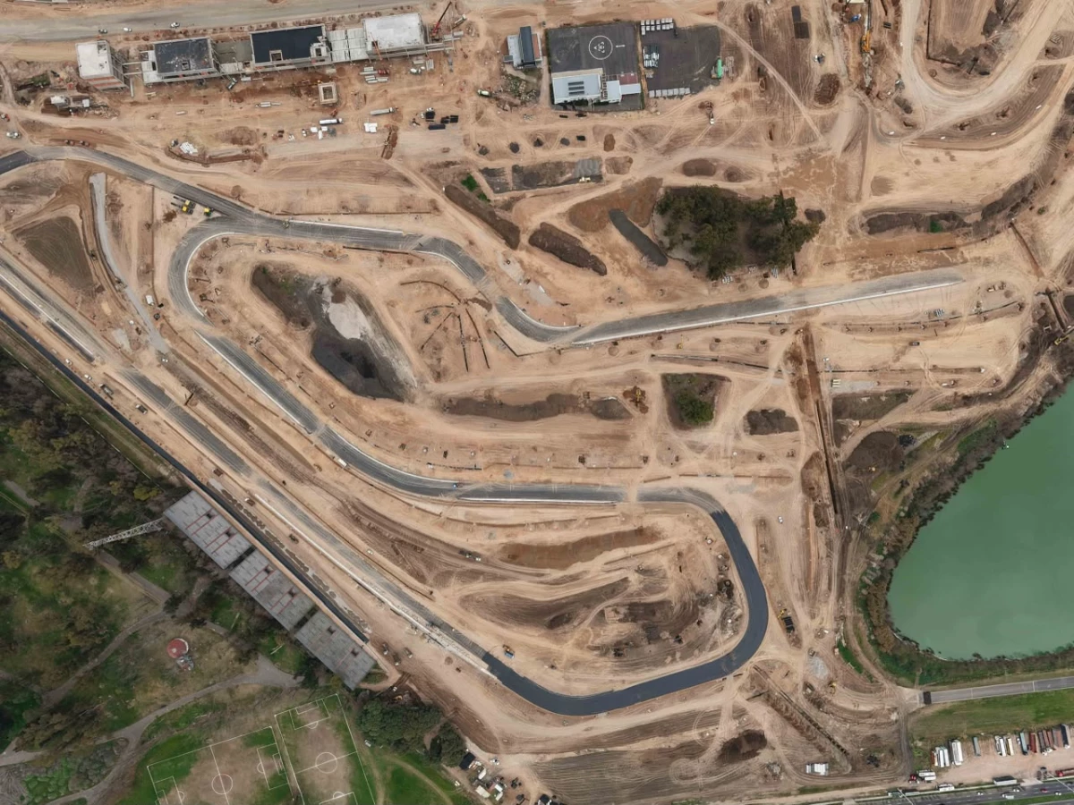 Foto: Las obras para el nuevo Autódromo de la Ciudad de Buenos Aires ahora le apuntarán a la Fórmula 1.