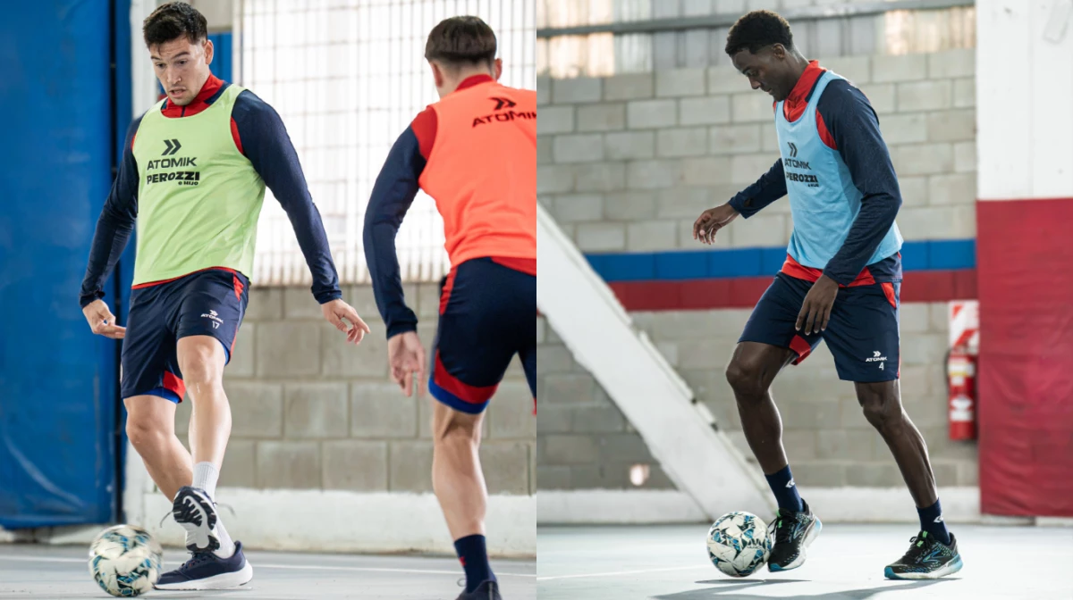 Río y Arboleda preparan su debut en San Lorenzo (Foto: X@SanLorenzo).