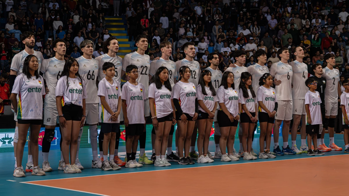 Foto: David Orellana VoleySur. La selección dipustó el torneo con un equipo juvenil y alternativo &nbsp;y los titulares están en el Cenard.