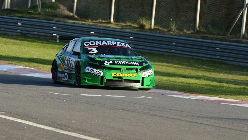 Matias Clapier en Clase 2 del Tursimo Pista. foto: @ APTP.