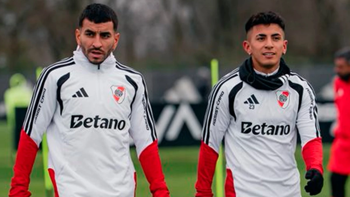 Foto:Prensa River. Angel Correa y Thiago Almada, los refuerzos más cotizados que llegaron al club de Núñez