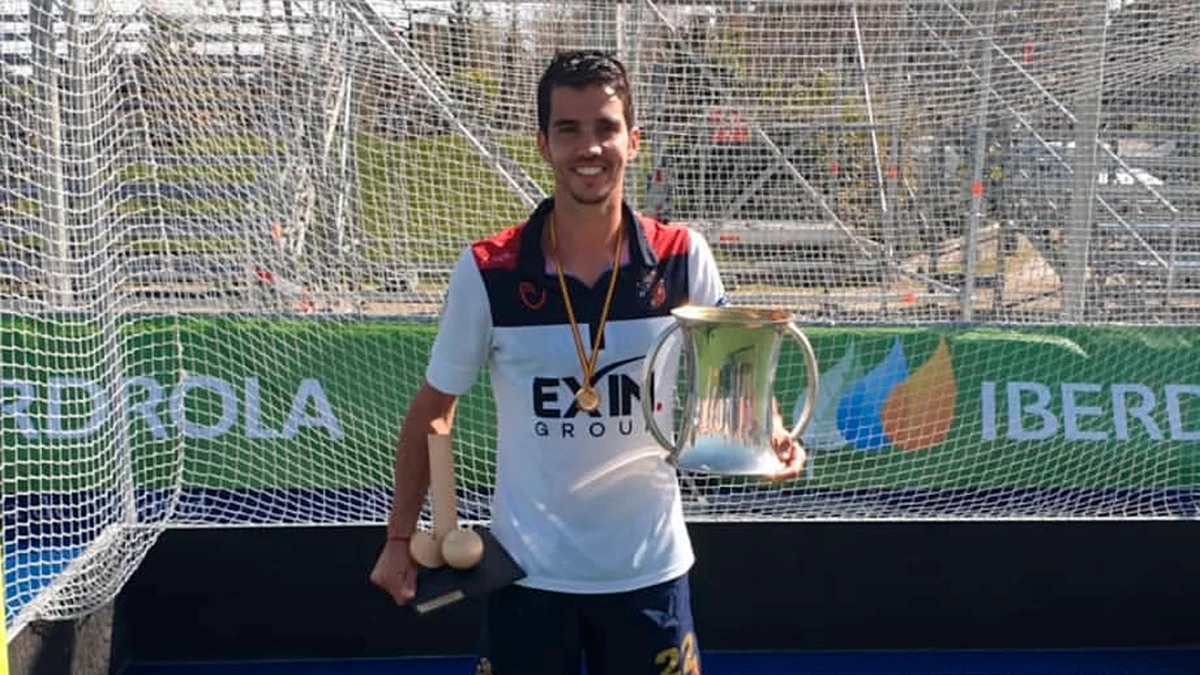 Matías Rey hockey sobre cesped Argentina Foto IG @m_rey22