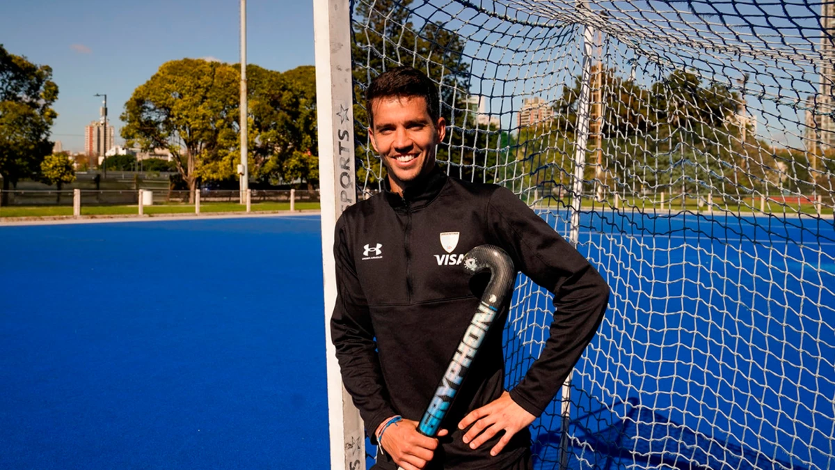 Matías Rey disputará desde el domingo su sexto Mundial de hockey sobre césped junto a Loe Leones | Foto: Clarín