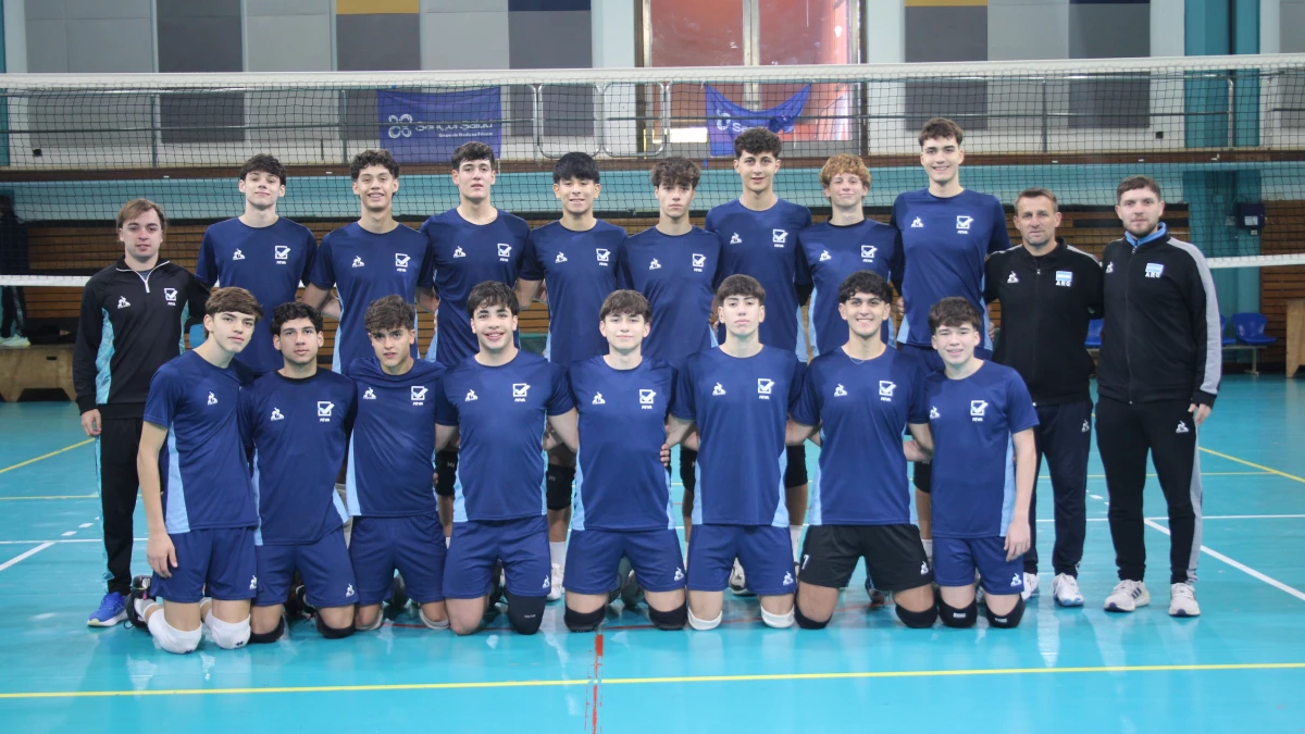 Foto: FEVA. El equipo juvenil U17 de voley que debuta en la madrugada de este miércoles es la base que jugó el sudamericano &nbsp;&nbsp;