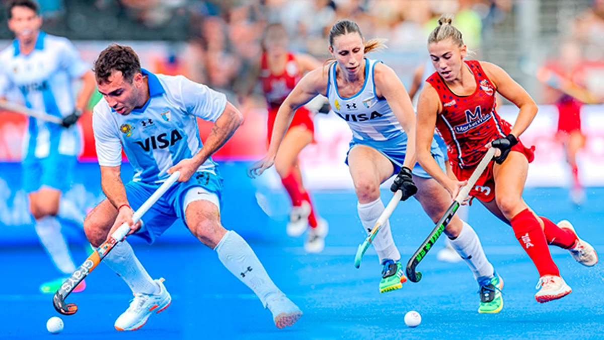 Argentina en la rama mascuñina y femenina buscan alcanzar las semifinales | Foto: CAH