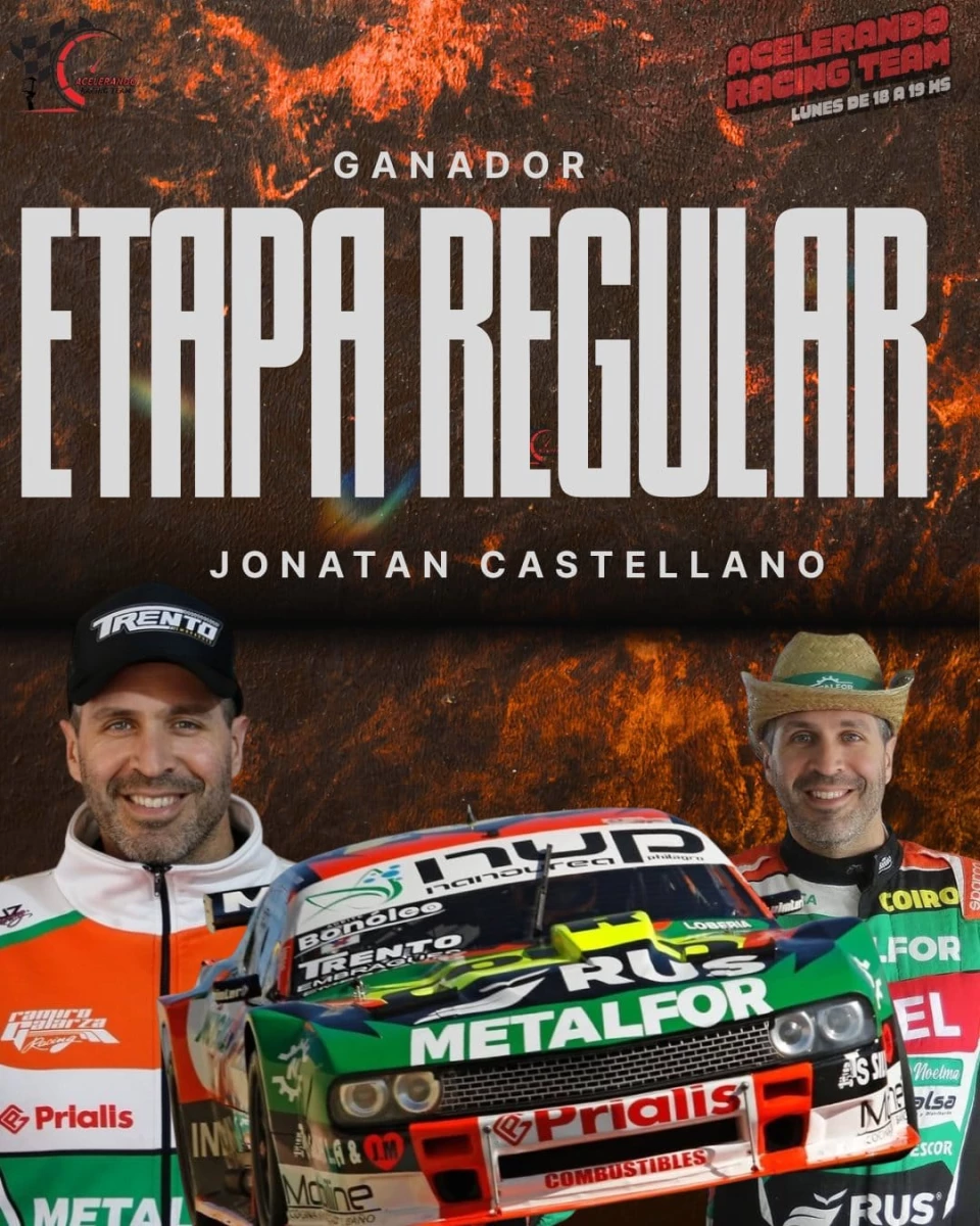 Jonathan Castellano fue el ganador de la Etapa Regular del Trurismo Carretera. Foto: prensa ACTC