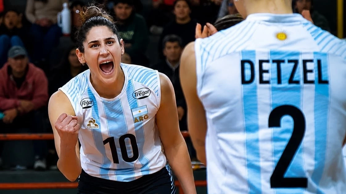 Foto del “X” de Voleibol Argentino (@Voley_FeVA).