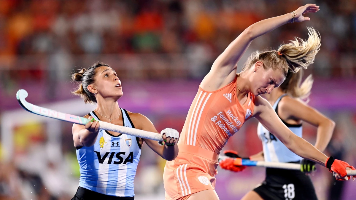 La final contra Países Bajos en 2022. Foto: CAH.