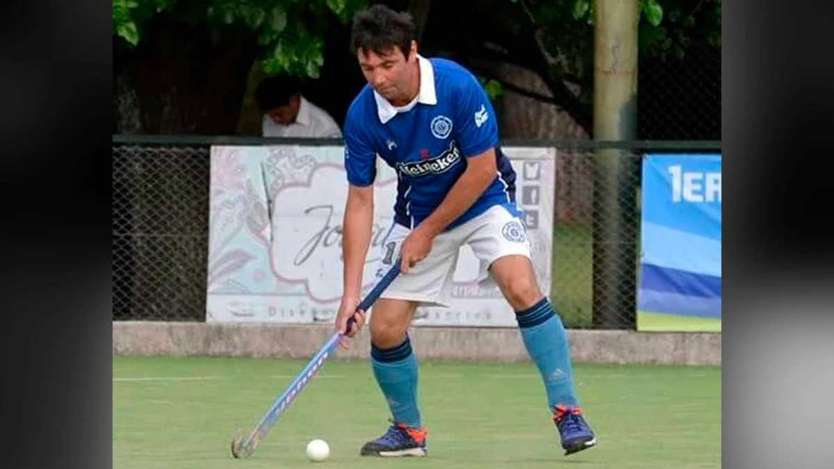 Daniel Ruiz, símbolo del Club Mitre y jugador de hockey que pasó por el seleccionado argentino | Foto: IG @argmastershockey