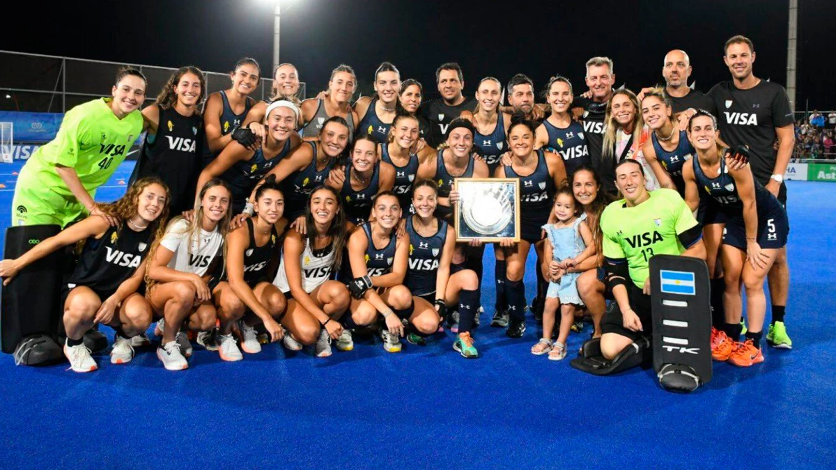 Las Leonas en la Pro League FIH en Santiago del Estero, la última derrota de las neerlandesas | Foto: CAH