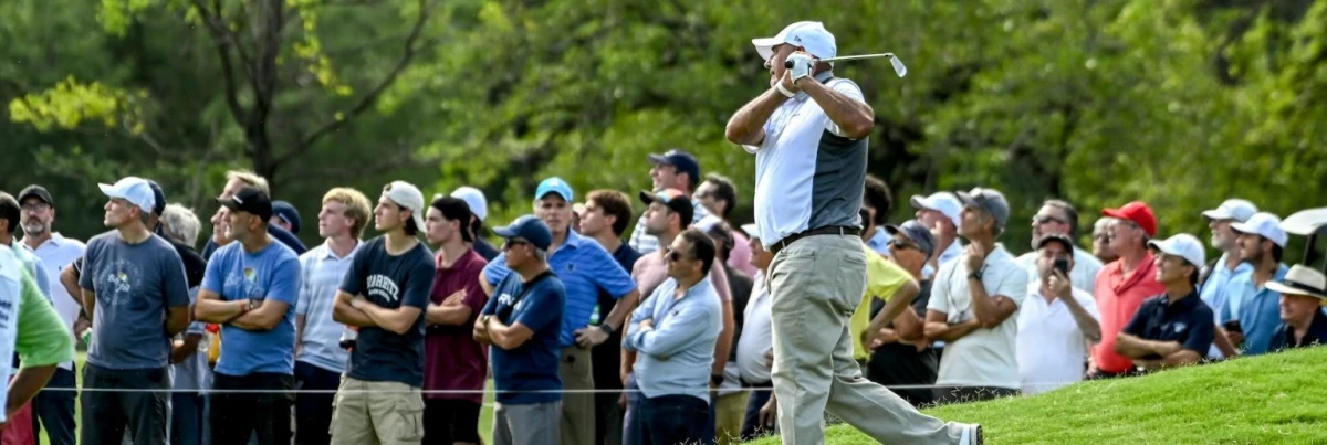 Foto: PGA Tour Champions. El cordobés Cabrera culminó sexto en The Ally Challenge