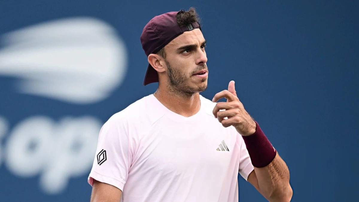 Cerundolo llegó a los 21 triunfos en Grand Slams, cuatro en Nueva York.Foto del US Open.