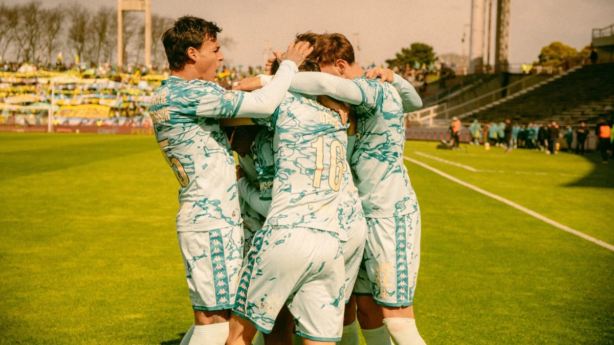Aldosivi festejó en Mar del Plata (X@aldosivi_oficial).