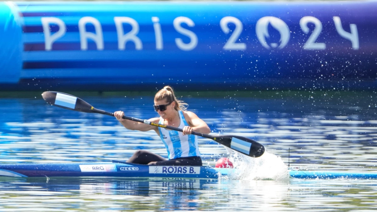 Brenda Rojas durante su participación en París 2024