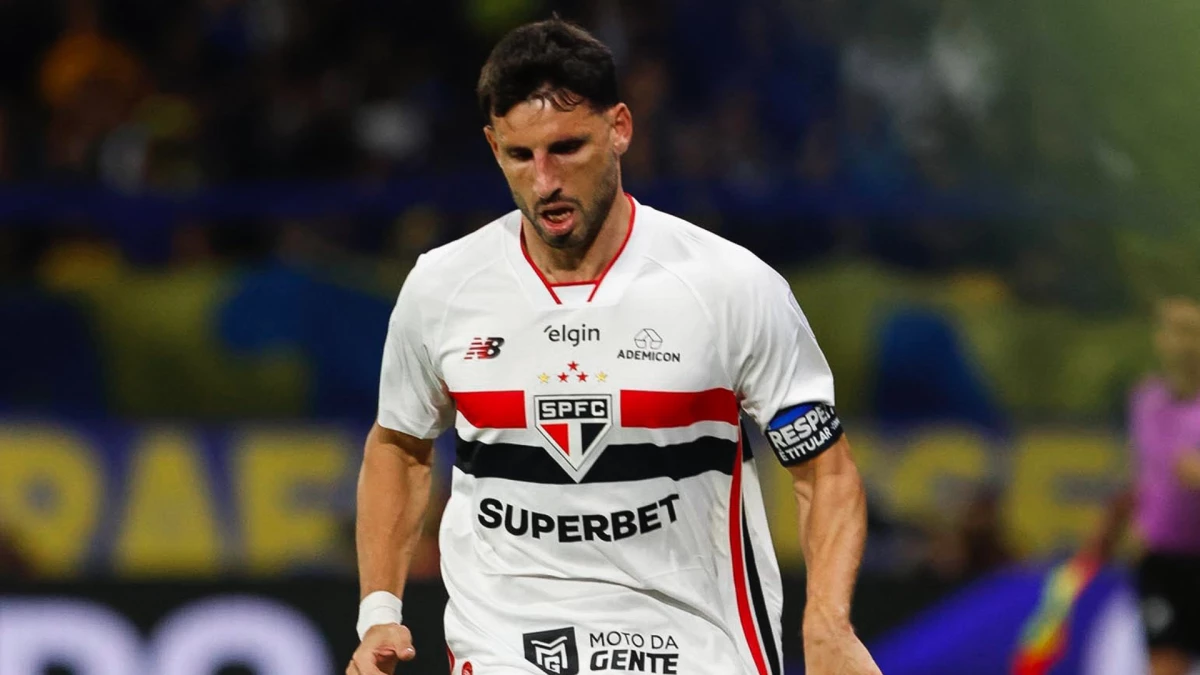 Foto del San Pablo (X). Jonathan Calleri se perderá la revancha por acumulación de amonestaciones