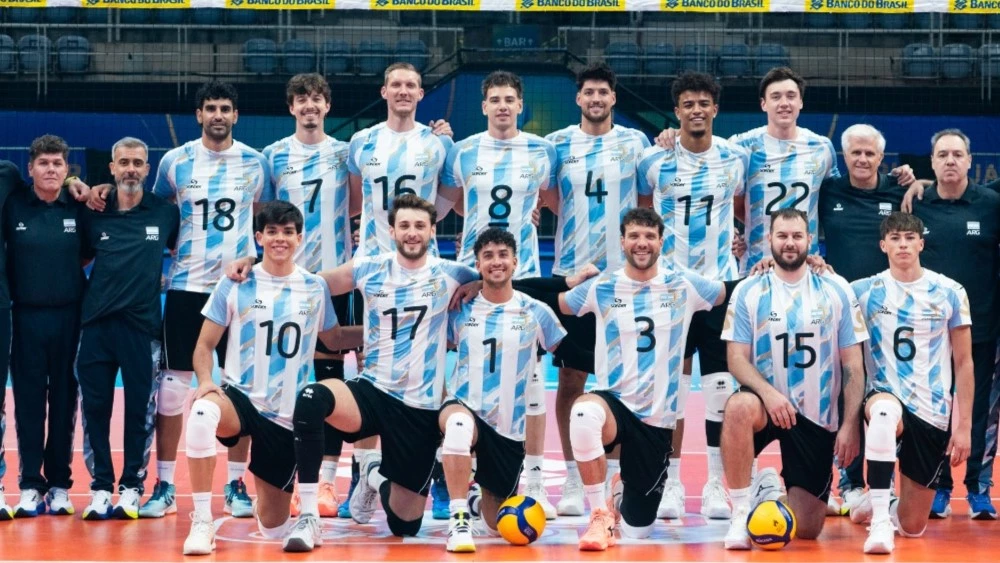 Foto:Mauricio Val CBV. Buen arranque en el Sudamericano en Brasil para Argentina que tiene el sueño olímpico&nbsp;