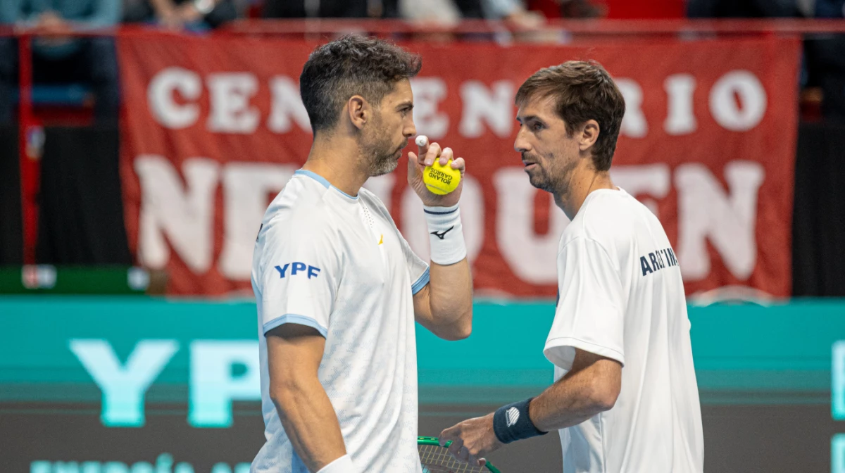 Andreozzi y Molteni perdieron el partido de dobles