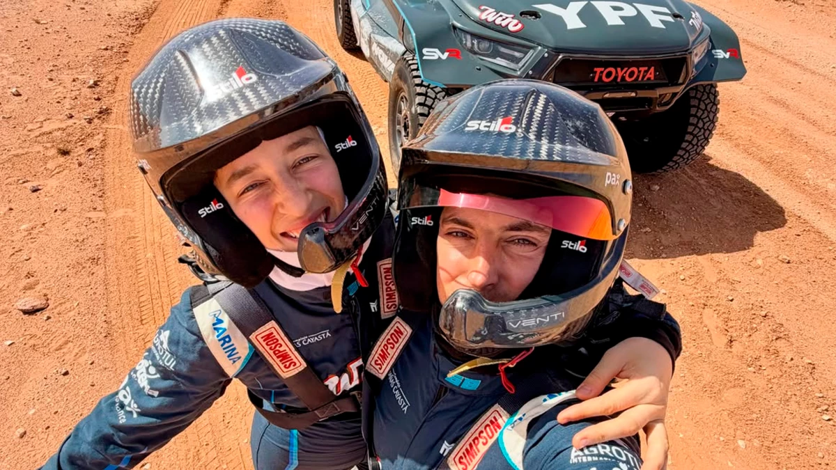 Pertegarini y Cavigliasso, un binomio campeón que regresa al W2RC para cumplir el sueño de correr en Ultimate | Foto: IG Valentina Pertegarini
