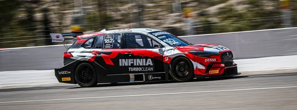 Foto: TC2000. Emiliano Stang consiguió la pole position para largar adelante el domingo en El Zonda de San Juan