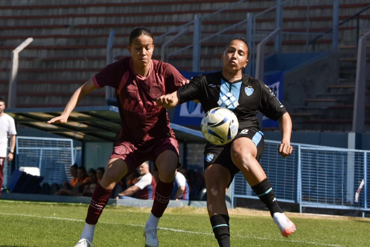Foto:@clublanus. Ganó San Luis FC por 1-0 a Lanús y continúa arriba en las posiciones del Clausura del fútbol femenino