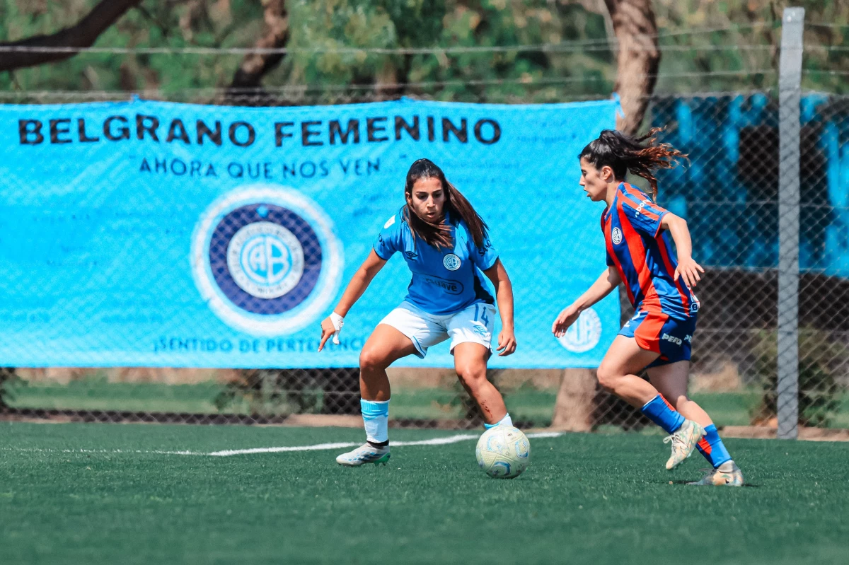 Foto:@BelgranoFem. Hubo empate 1-1 entre Belgrano y San Lorenzo, en Córdoba