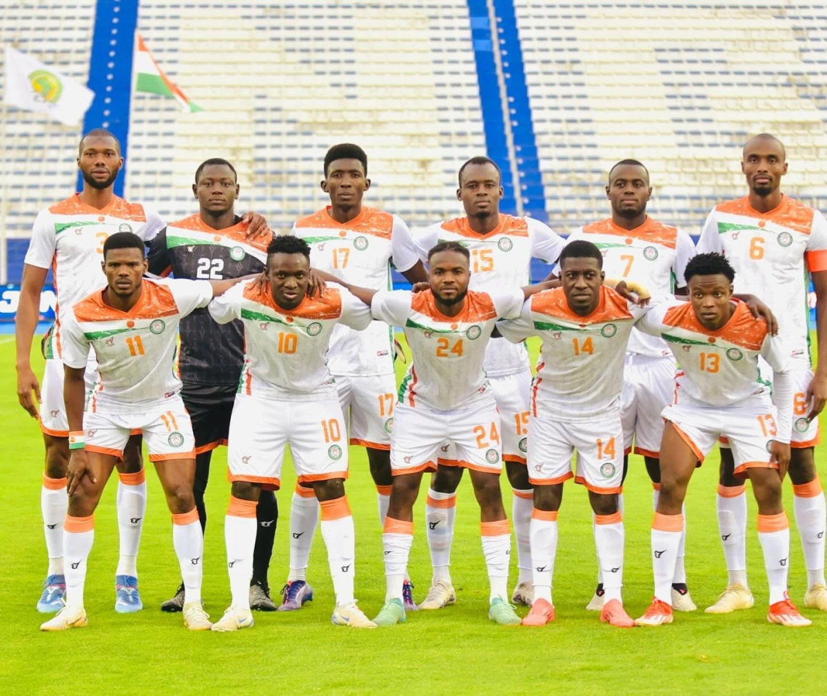 Foto:@joueursBF. La Selección de Burkina Faso le ganó por 1-0 a República Centroafricana por la clasificación de la Copa de las Naciones de Africa