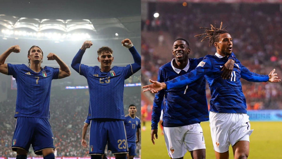 Foto: Francia e Italia tuvieron un lunes victorioso.