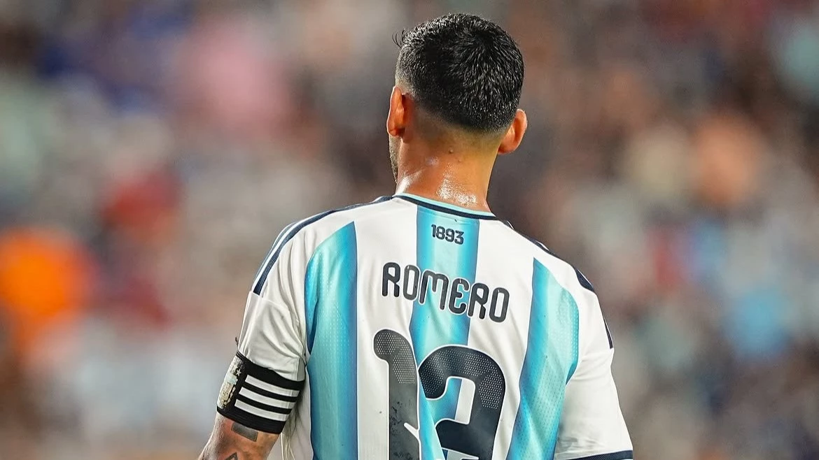 Cuti Romero será capitán en su casa. Foto: @Argentina