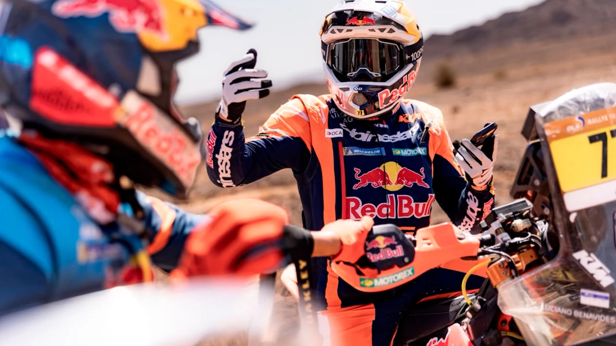Luciano Benavides y se mantiene expectante tras la Etapa 4 del Rally de Marruecos | Foto: Prensa Benavides