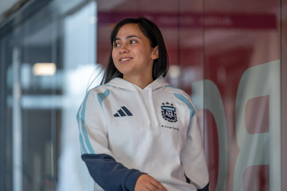 Foto:@Argentina. Celeste Dos Santos también figura entre las convocadas por el DT Germán Portanova