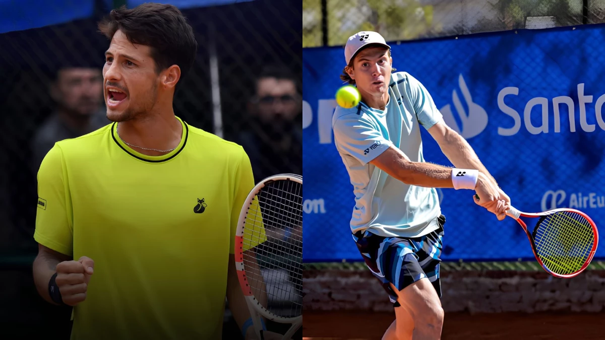 Fotos: Justo (izquierda)Midón (derecha) se erigieron en ganadores en el Challenger de Antofagasta