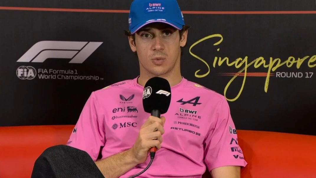 El argentino Franco Colapinto en otro “Media Day” de la Fórmula 1 previo al inicio de los entrenamientos en Singapur.&nbsp;