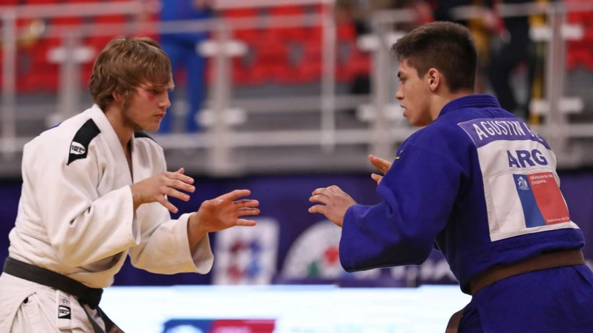 Agustín Gil fue uno de los tres representantes argentinos en el Mundial de Judo de Bakú. (Foto: IJF)