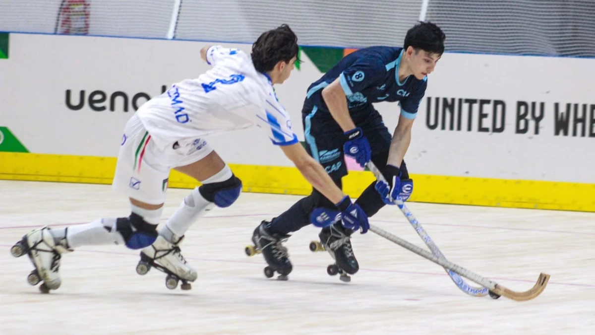 Los argentinos manejaron el juego ante Italia. foto: @comitenacionalarg.