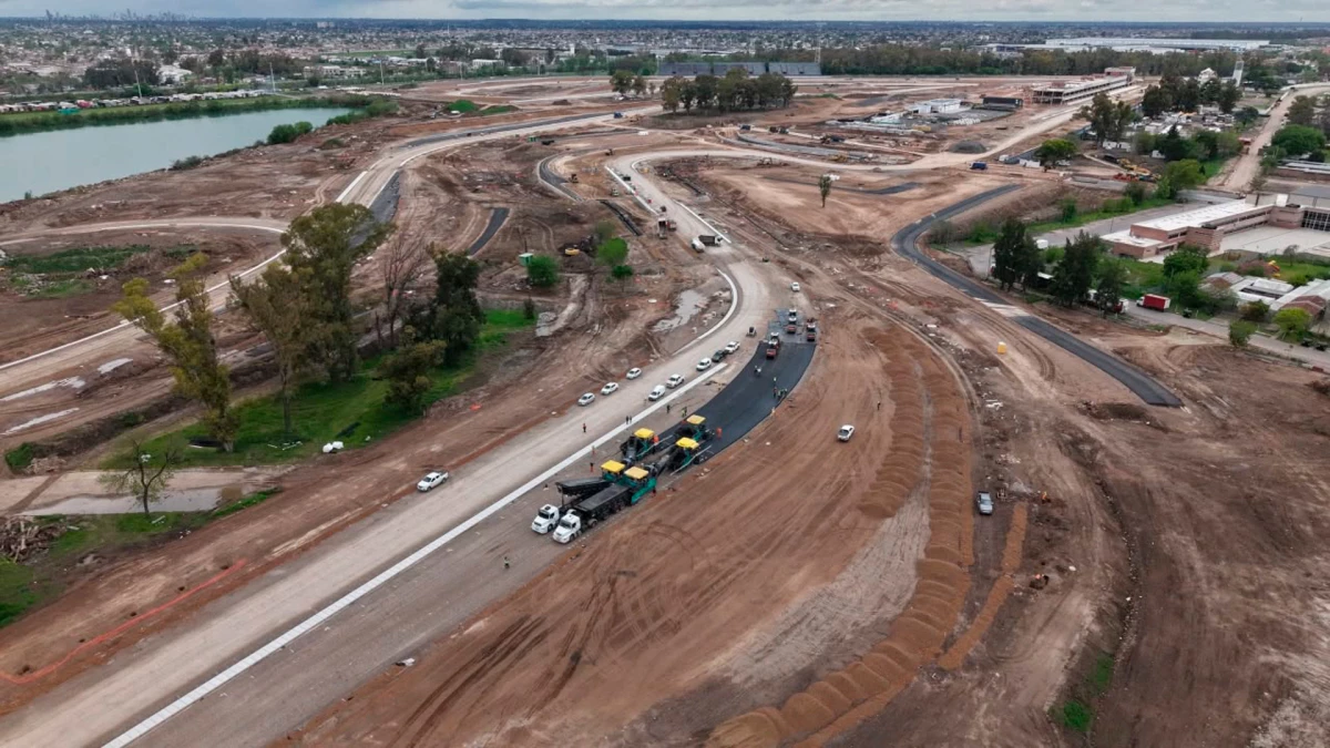 El Autódromo de Buenos Aires avanza con el asfalto para el MotoGP, con la mira en la Fórmula 1 | Foto: Prensa GCBA