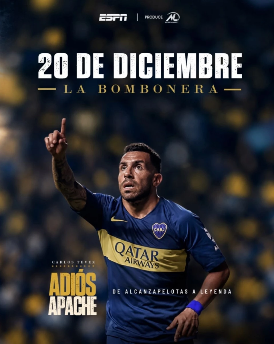 Foto del Adiós Apache Oficial (IG).
