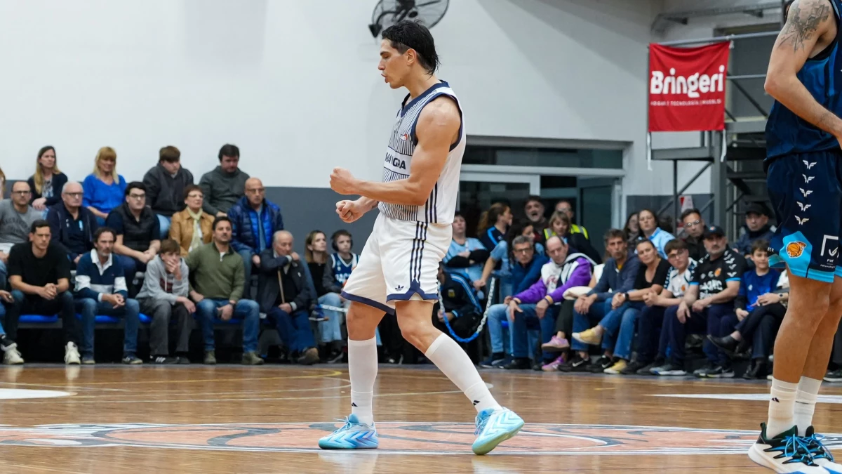 José Vildoza, clave en el triunfo para Boca ante Racing de Chivilcoy en el Grilon Arena | Foto: AdC