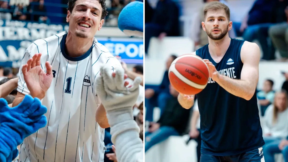 Agustín Cáffaro y Grytsak, los dos puntales del juego interior del equipo de la provincia de Córdoba | Foto: FIBA