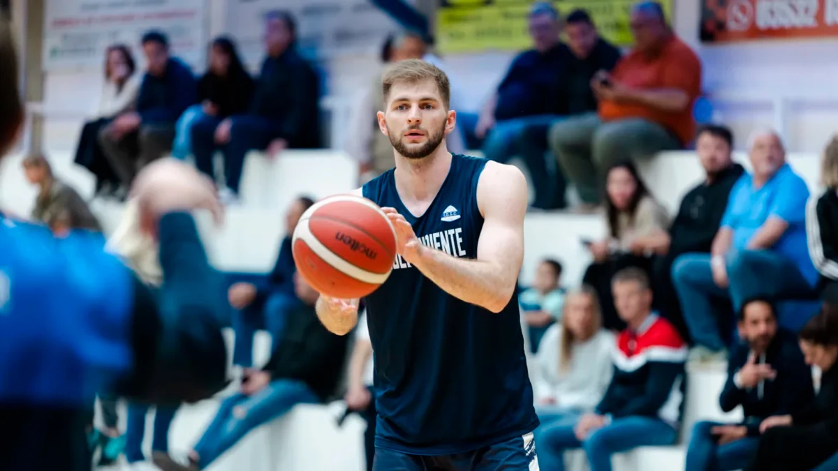Andriy Grytsak, una de las cartas para Independiente de Oliva en la búsqueda del Final Four de la LSB | Foto: FIBA