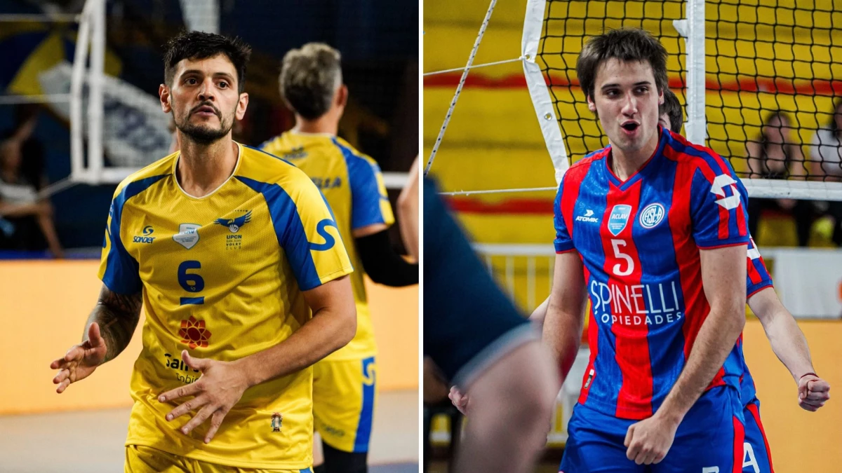 UPCN venció a San Lorenzo, en el partido que abrió la jornada de sábado en el Tour 1 | Foto: IG @voleyaclav