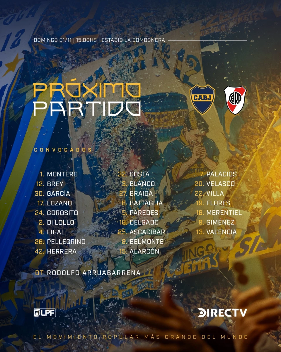Foto de Boca Juniors (X).